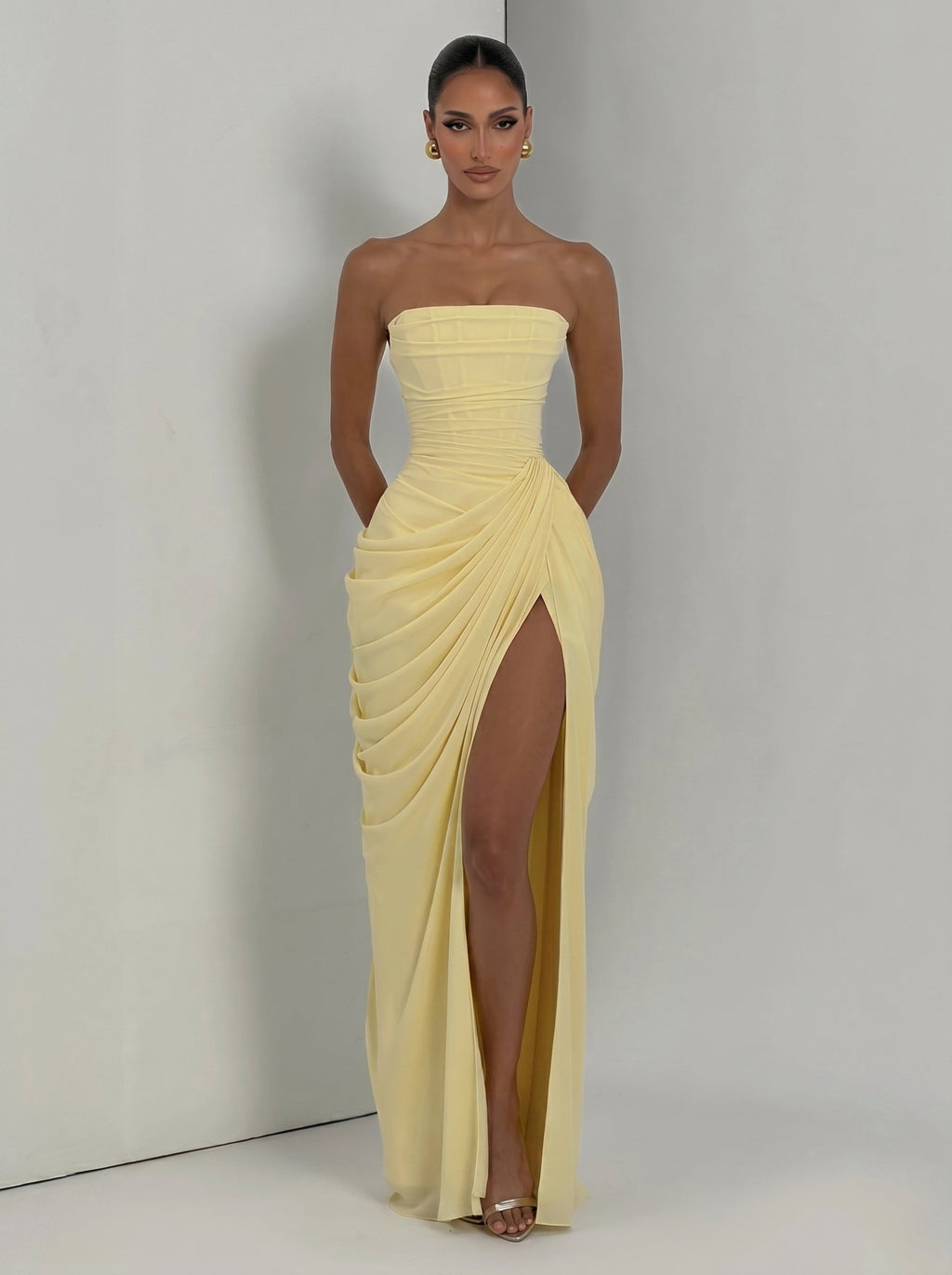 Cyra™ - Vestido Largo de Chiffon