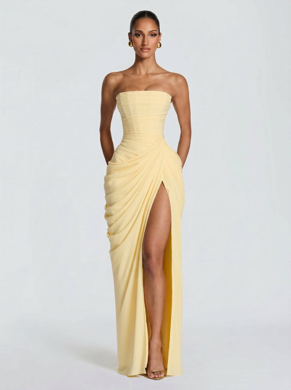 Cyra™ - Vestido Largo de Chiffon
