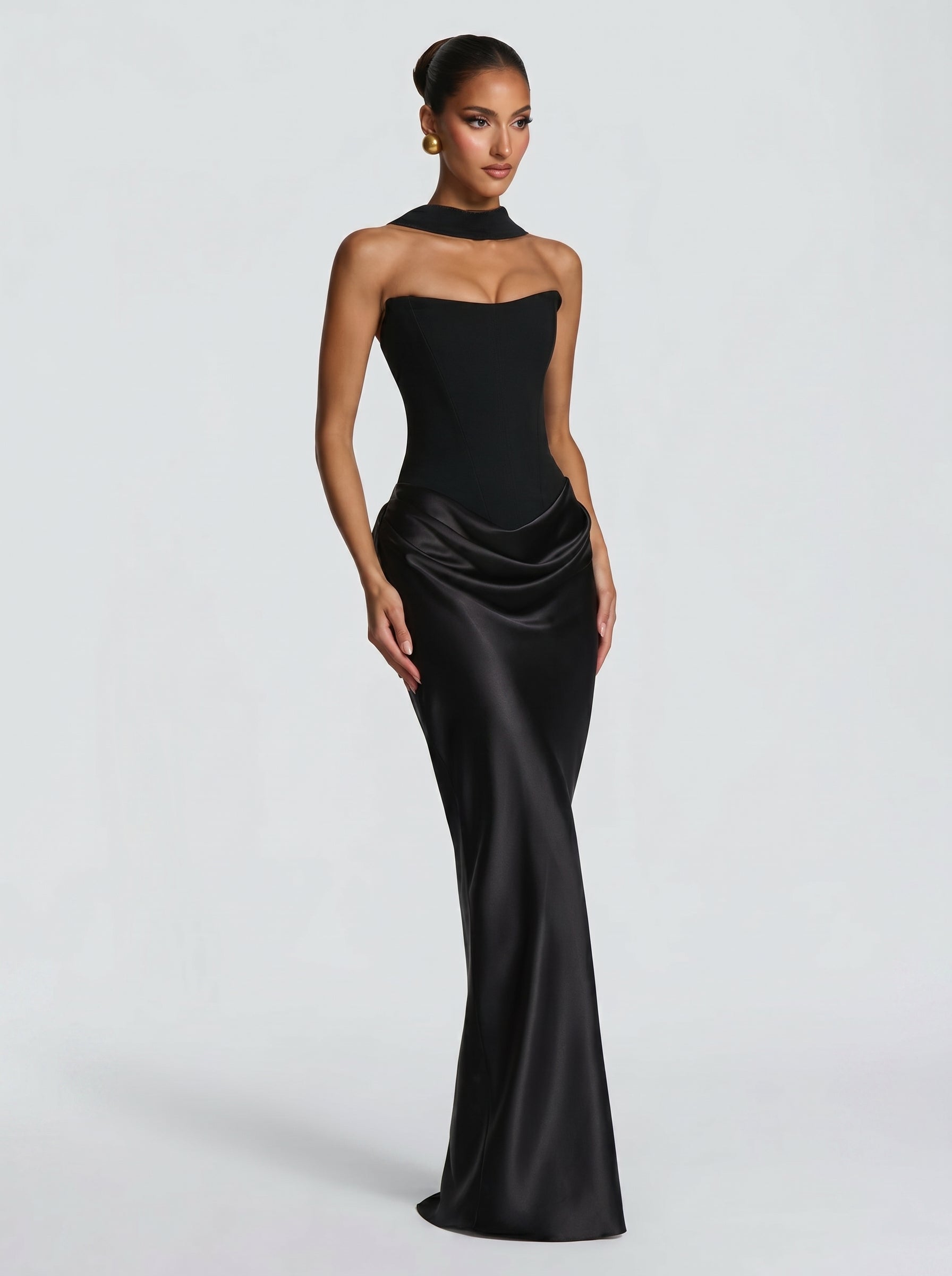 Danna™ - Vestido de Gala Navy