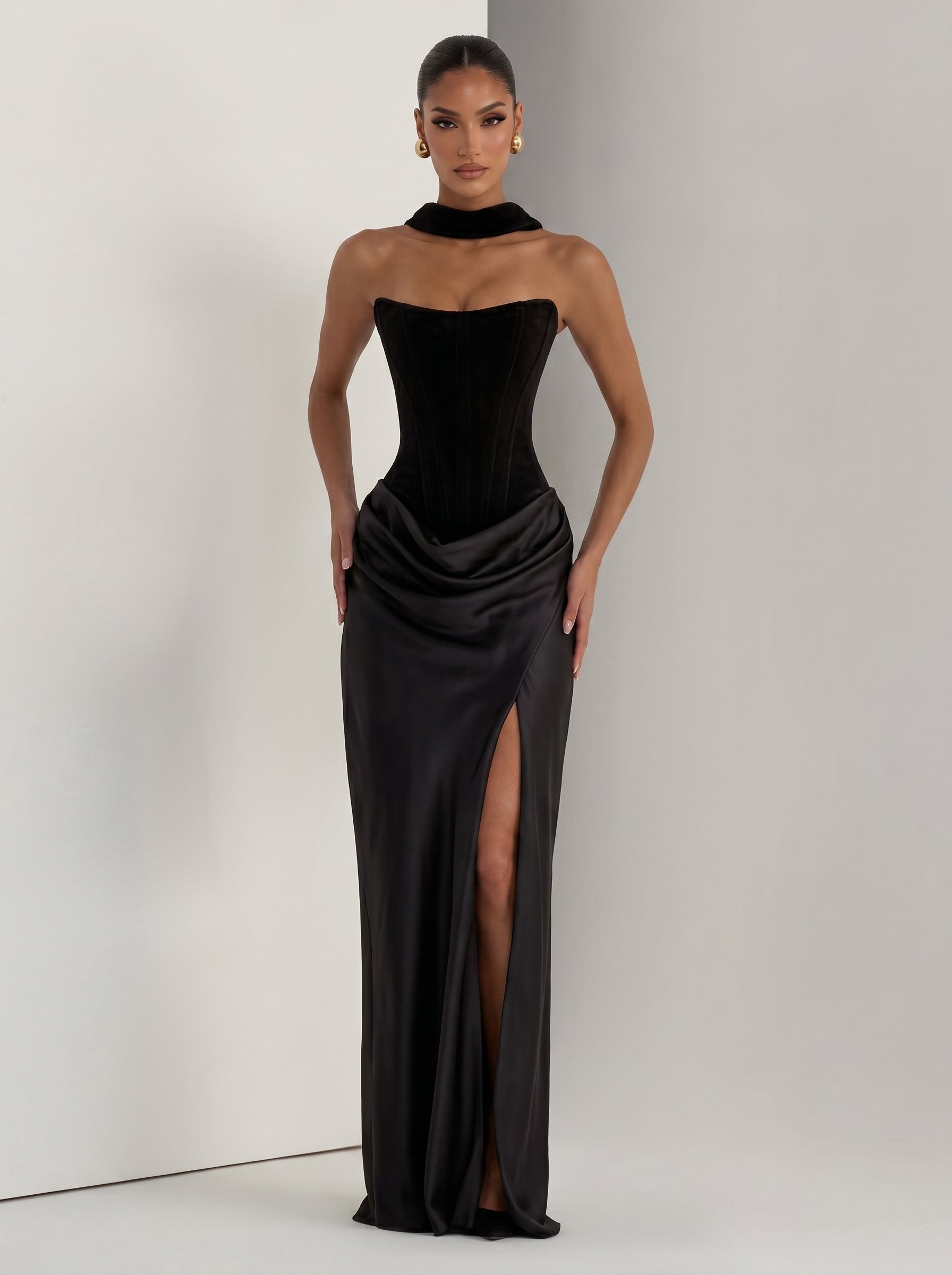 Danna™ - Vestido de Gala Navy