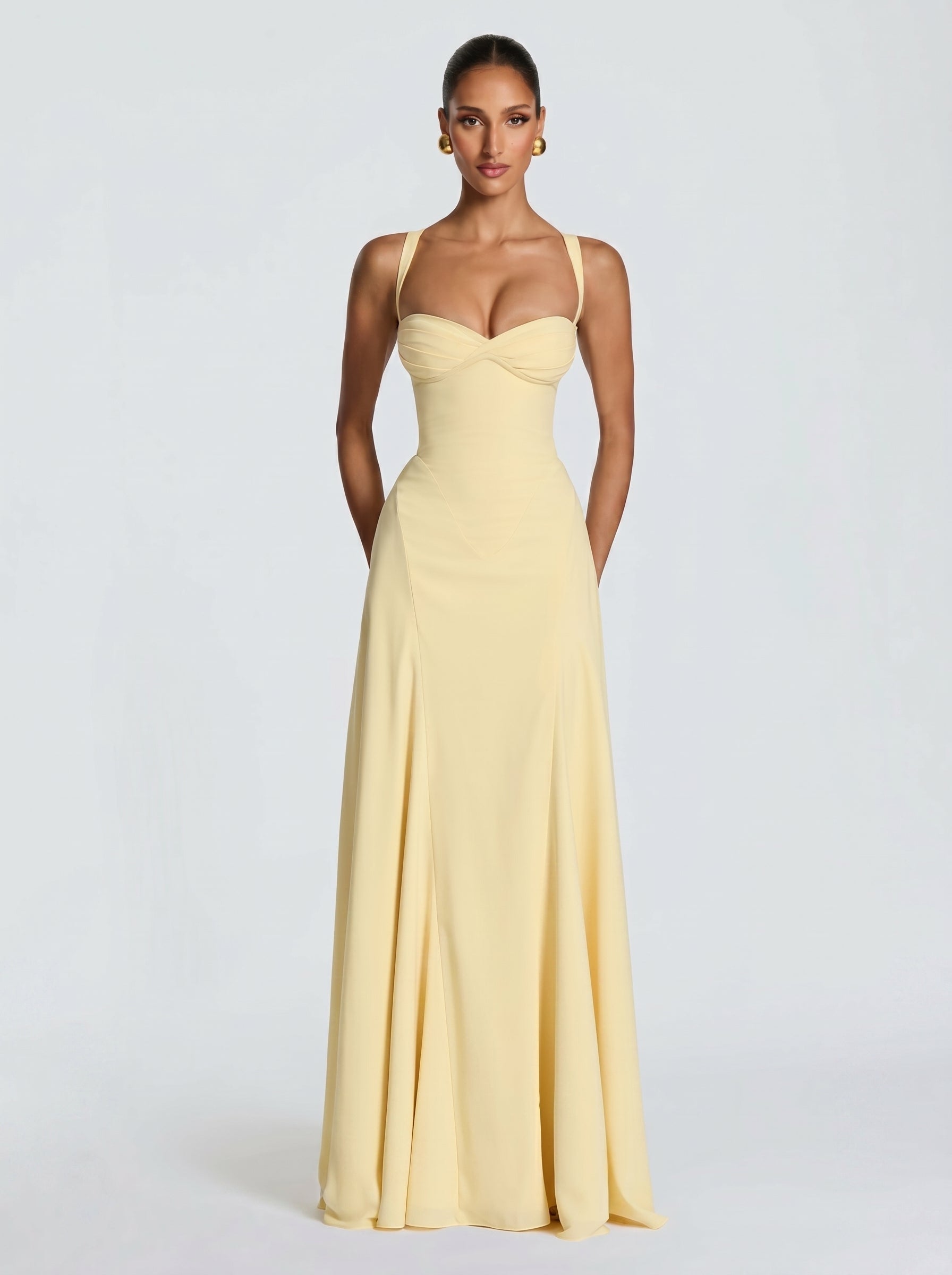 Irie™ - Vestido de Gala en Chiffon