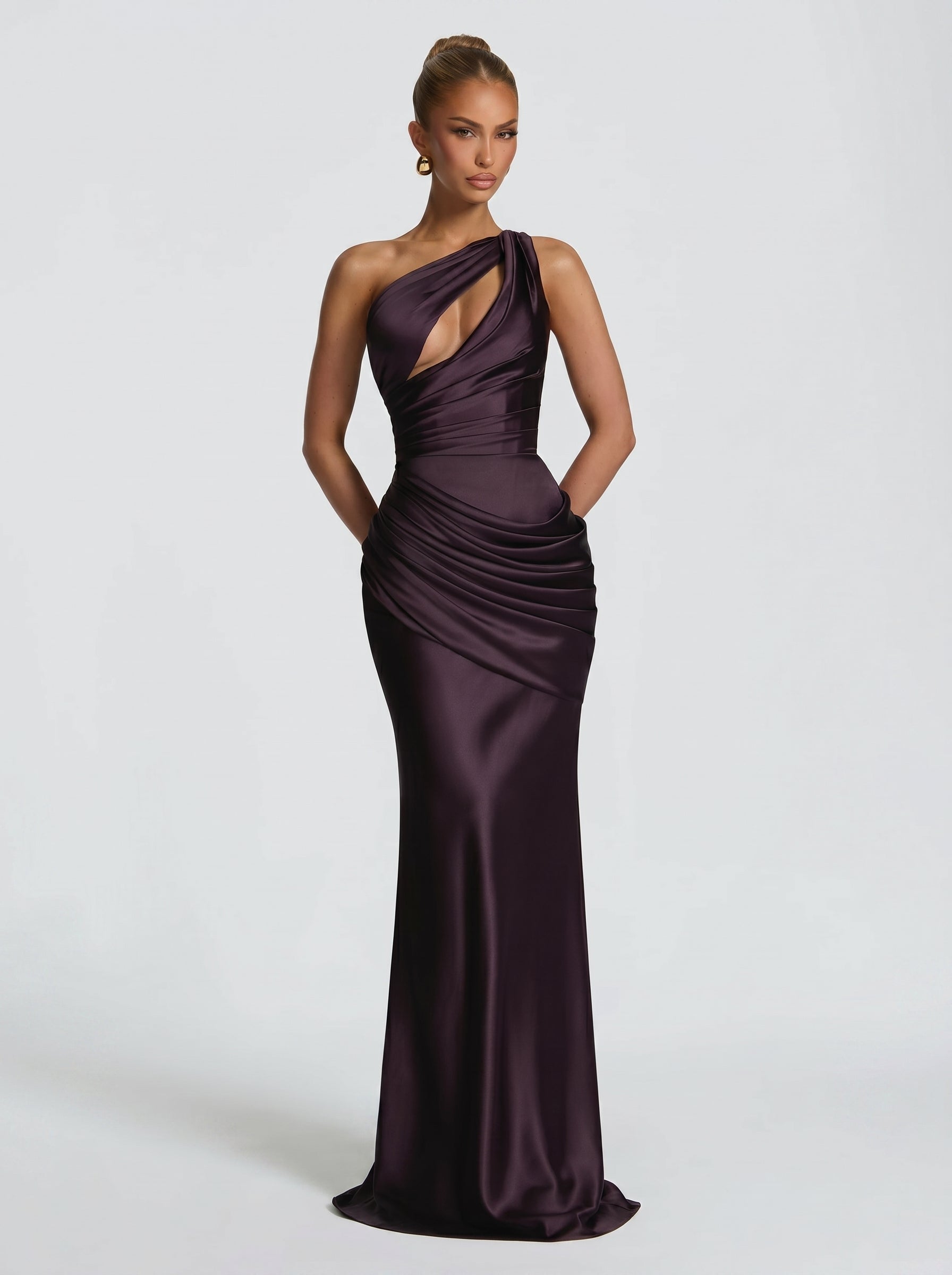 Laura™ - Vestido Largo en Satén