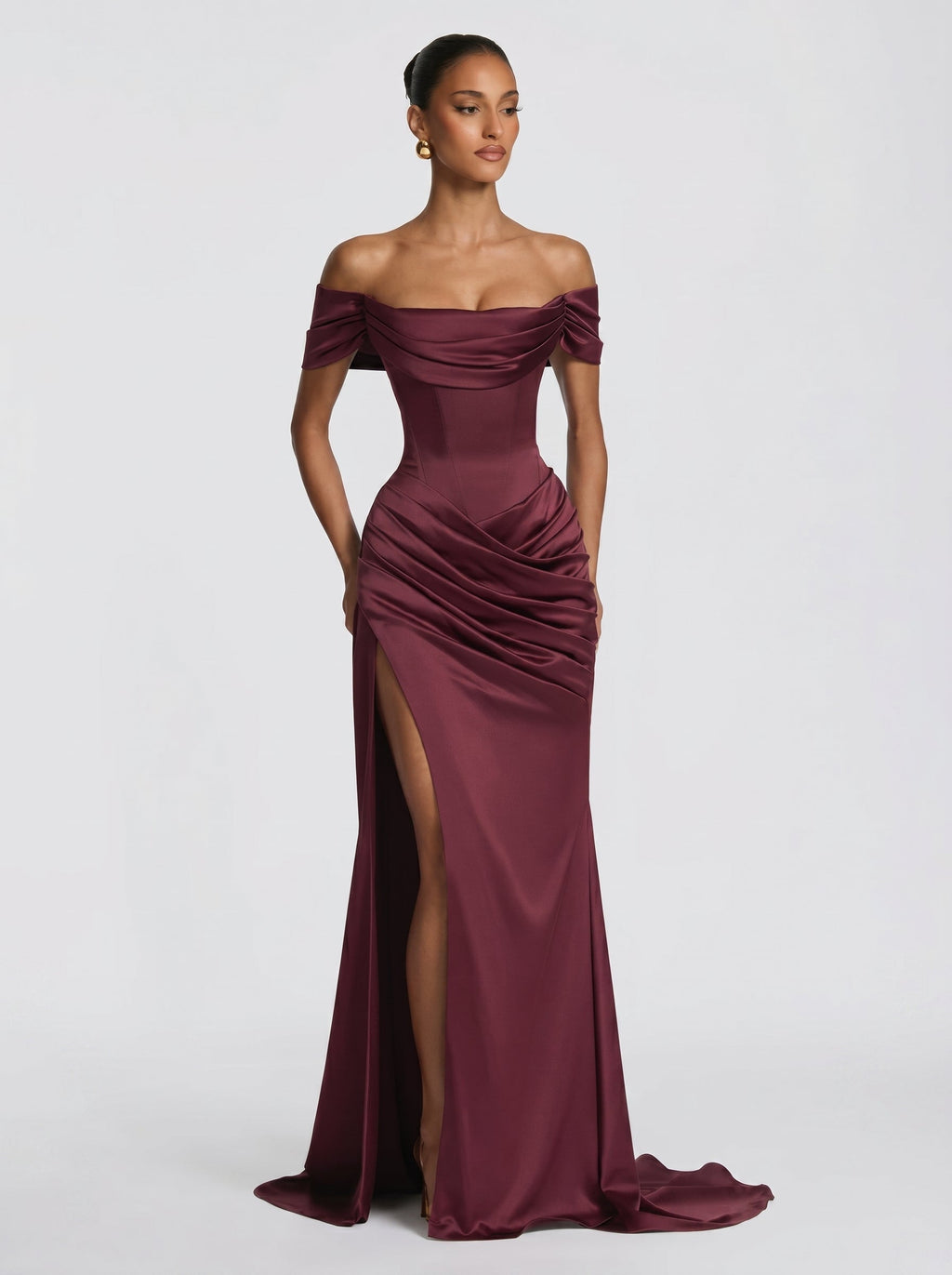 Lola™ - Vestido de Gala Riona en Satén