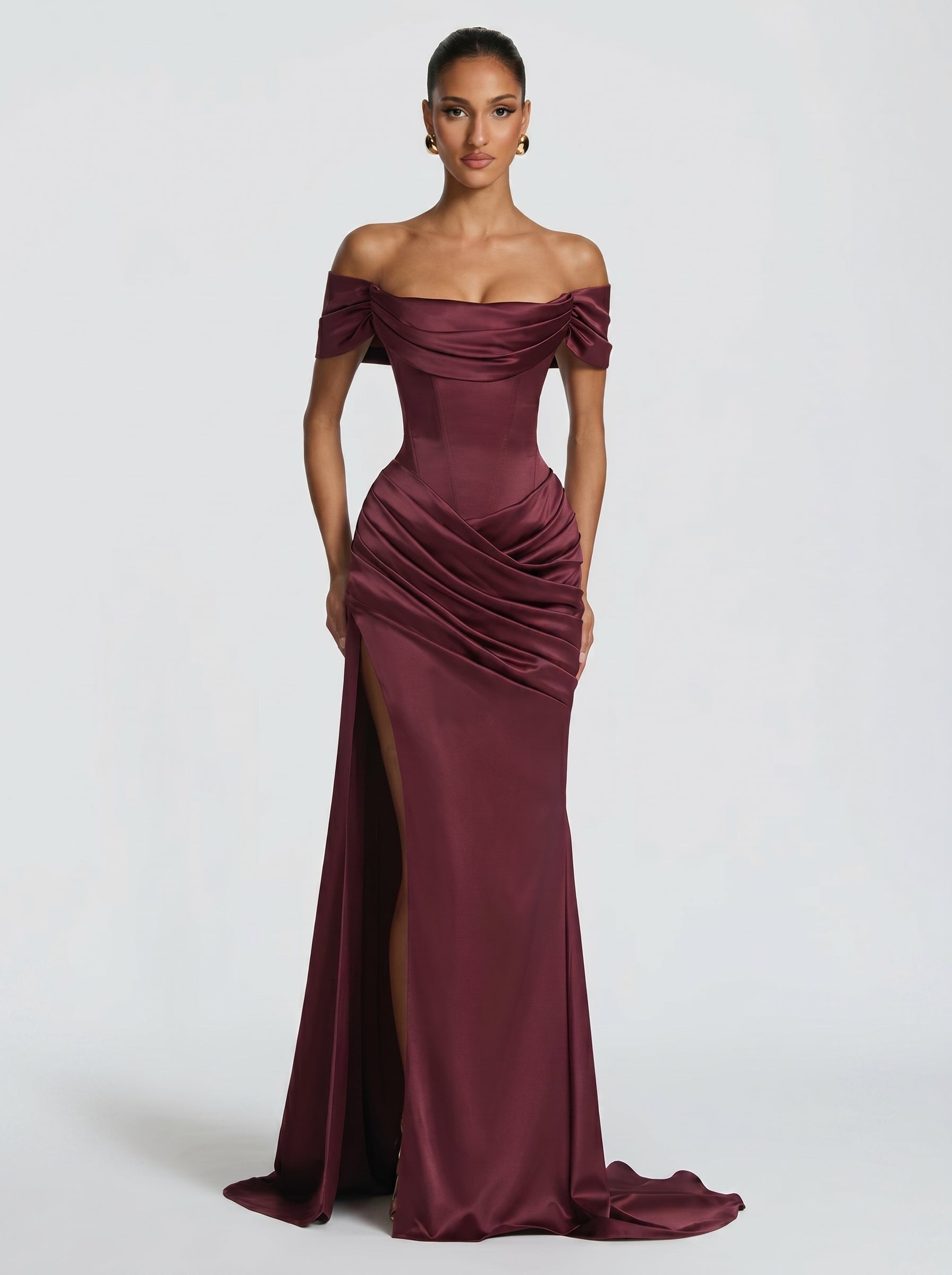 Lola™ - Vestido de Gala Riona en Satén