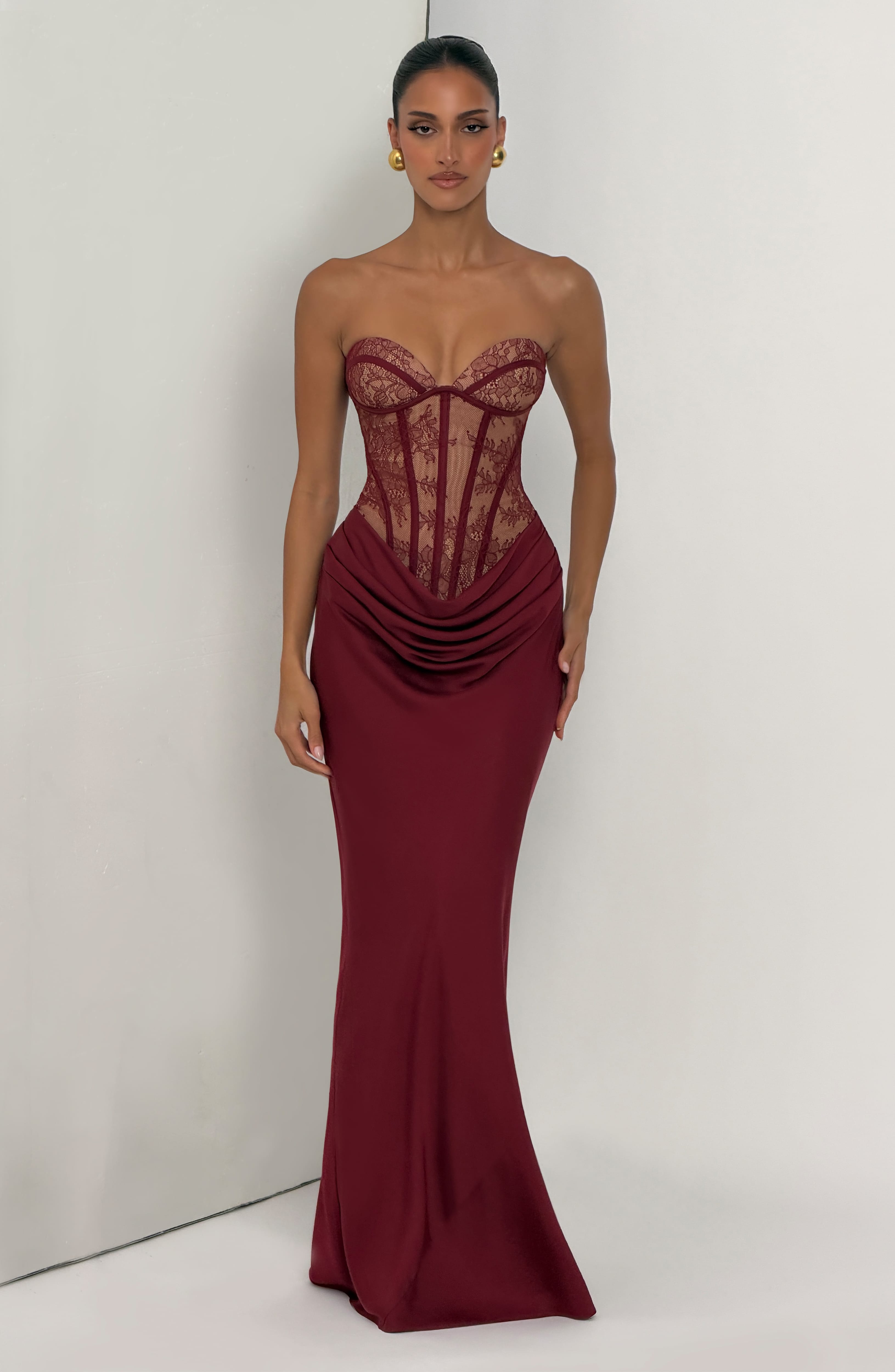 Miriam™ - Vestido Kathleen Burdeos