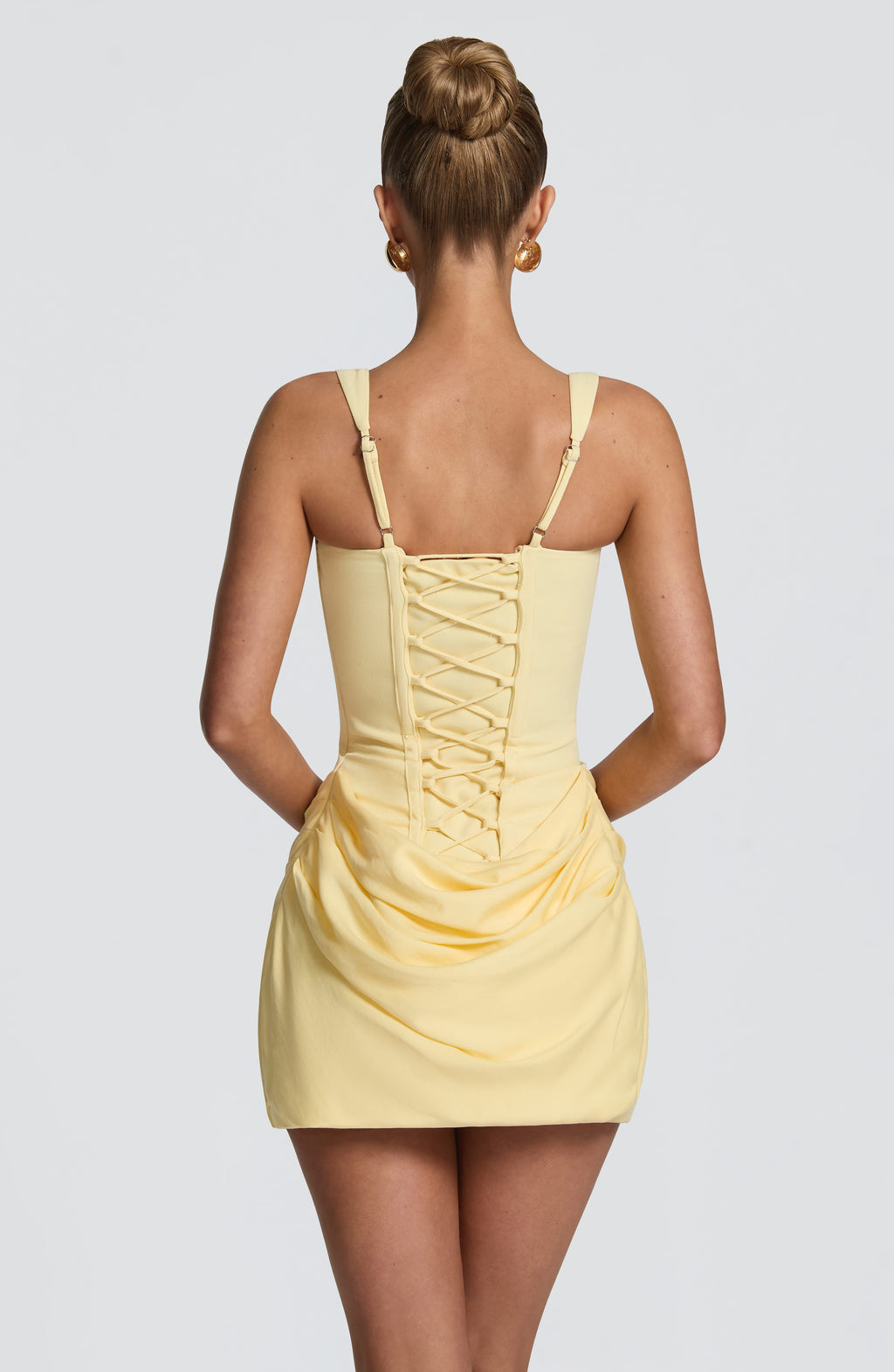 Elena™ - Vestido Mini en Crêpe