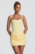 Elena™ - Vestido Mini en Crêpe