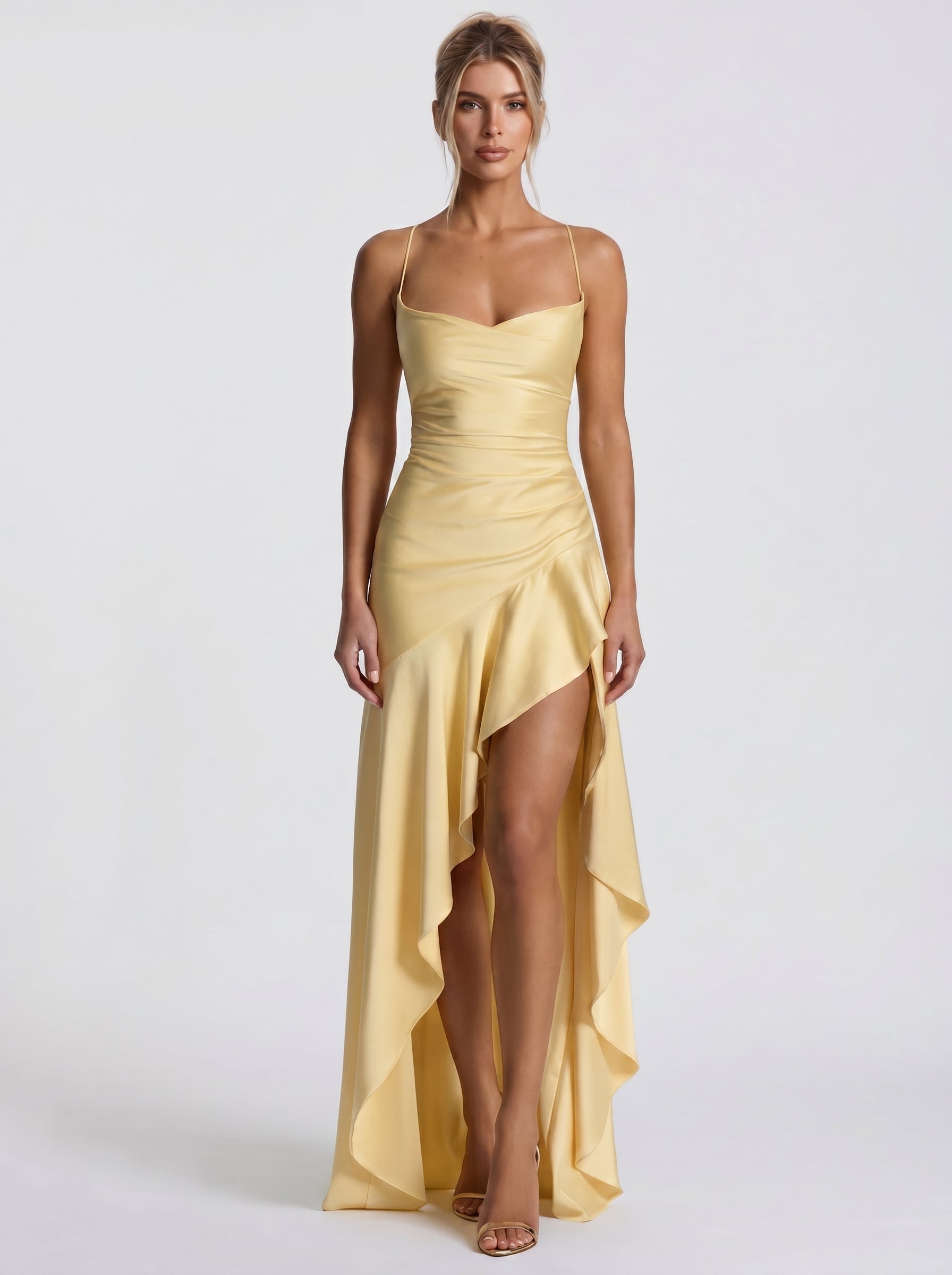 Aria™ - Vestido de Gala en Satén
