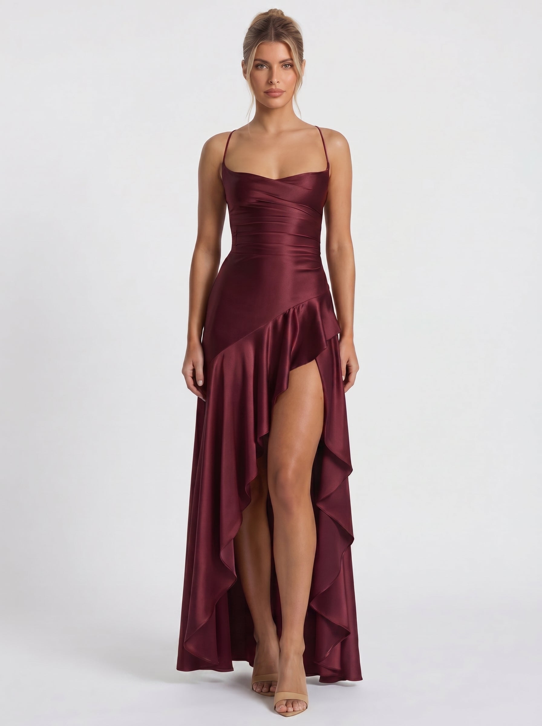 Aria™ - Vestido de Gala en Satén
