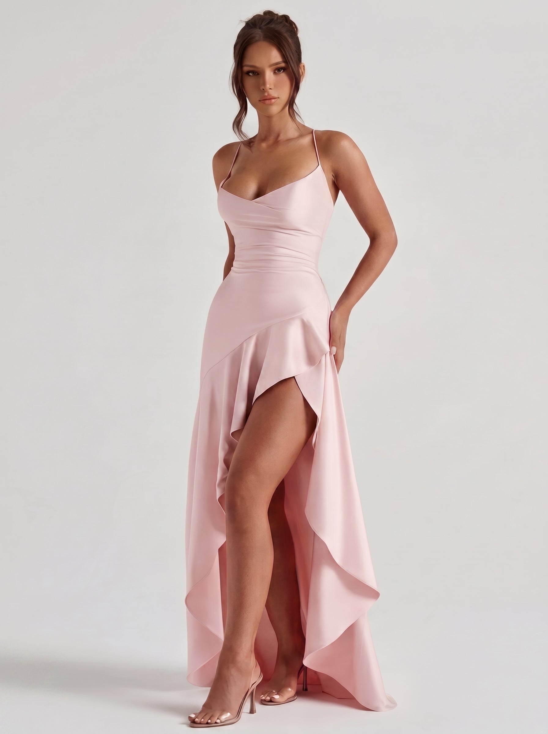 Aria™ - Vestido de Gala en Satén