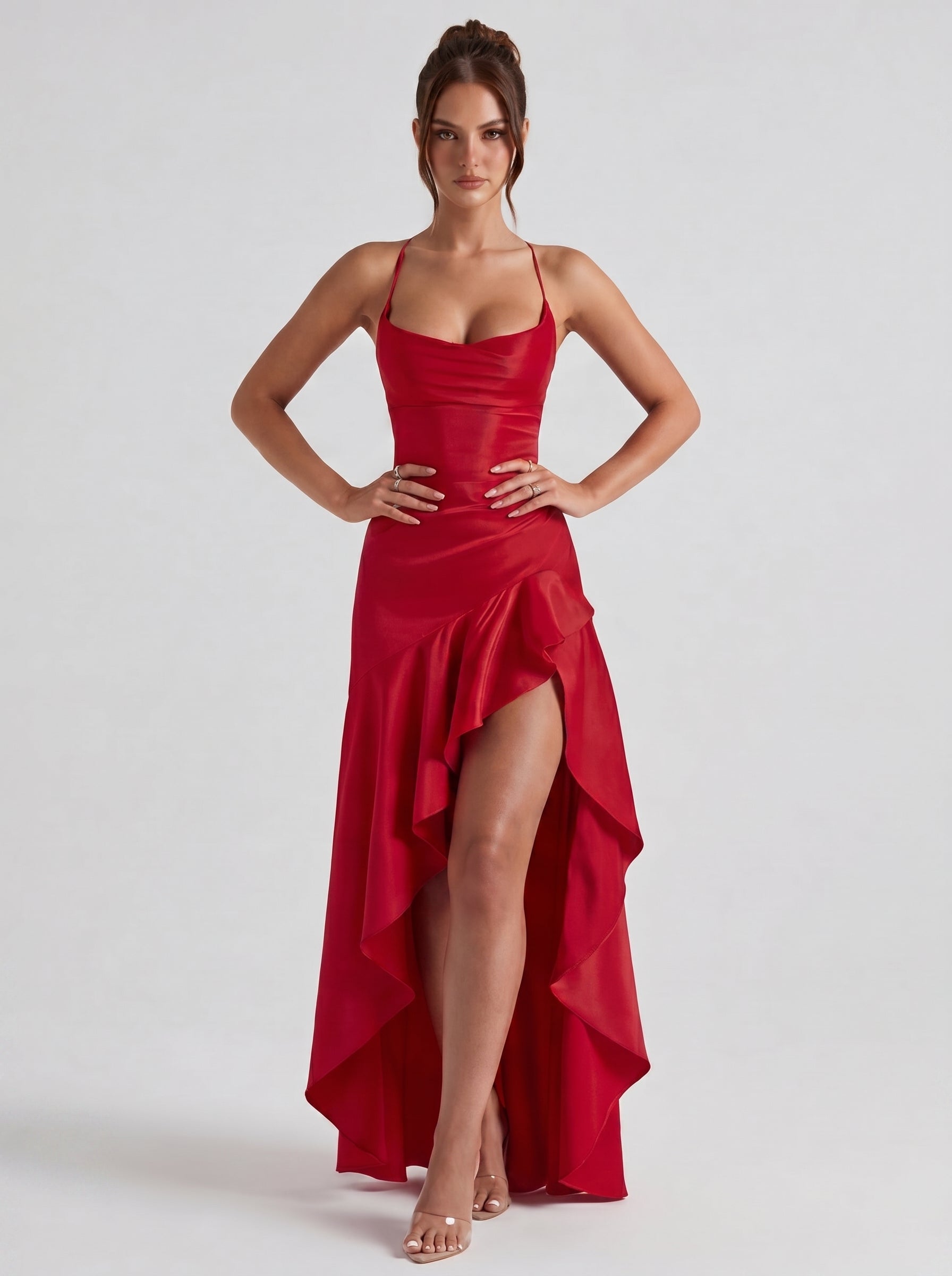 Aria™ - Vestido de Gala en Satén