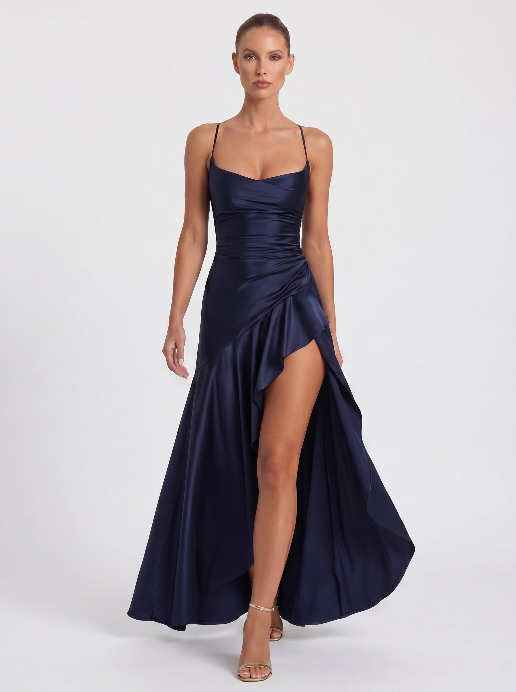 Aria™ - Vestido de Gala en Satén