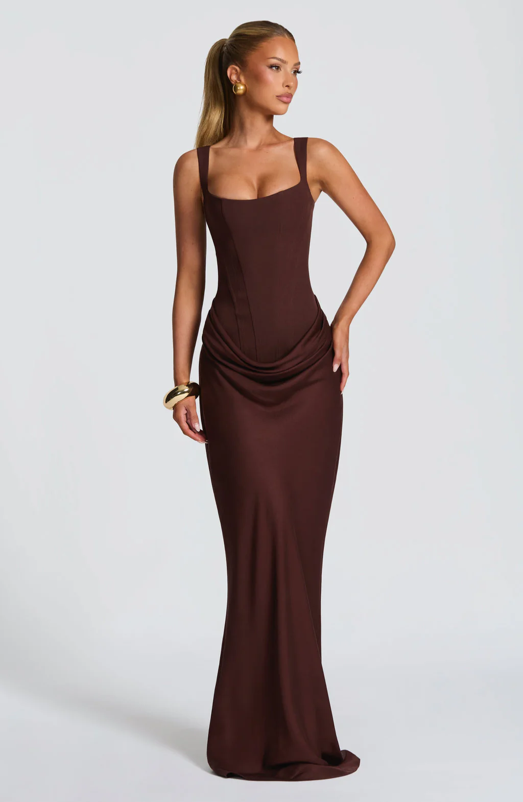 Antonella™ - Vestido de Gala en Satén